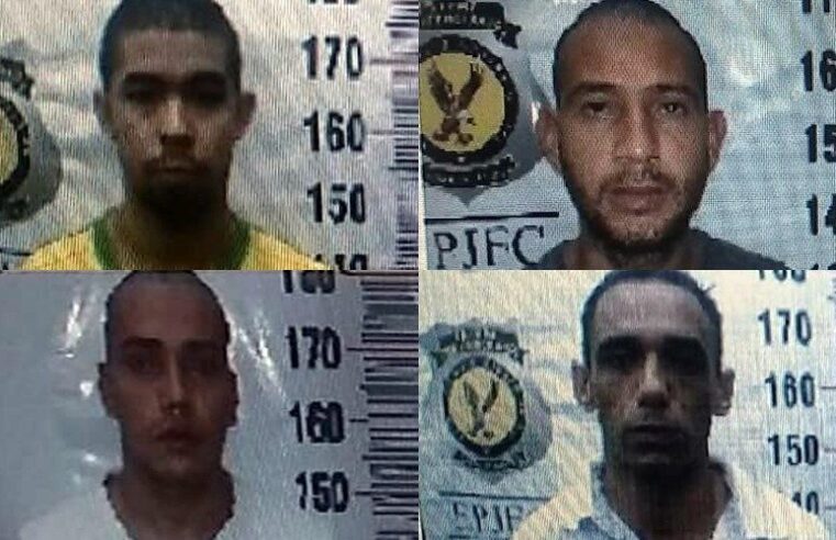 Após fuga de quatro da Máxima, agentes vistoriam pavilhão de presídio