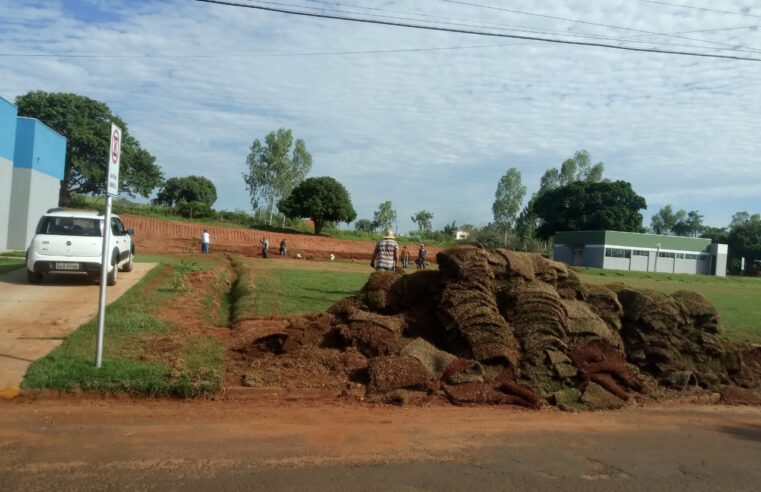 O bairro Jardim Campo Grande ganhará um novo centro poliesportivo