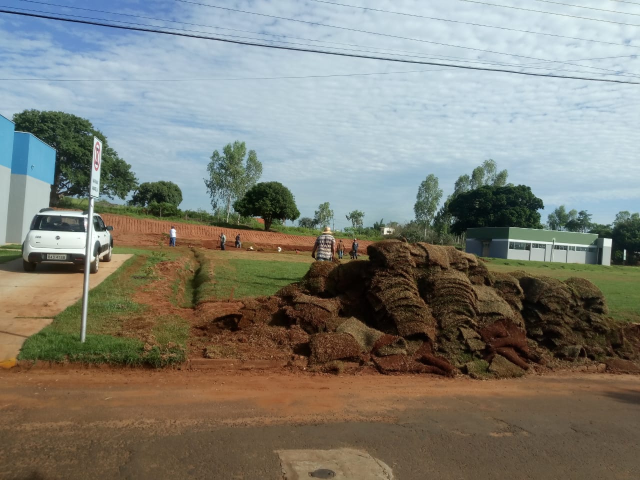 O bairro Jardim Campo Grande ganhará um novo centro poliesportivo