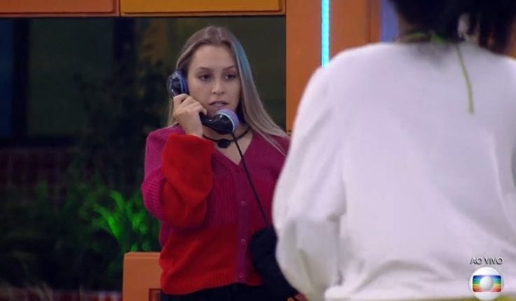 Big Fone: Carla Diaz atende e indica Lumena, Rodolffo e Fiuk