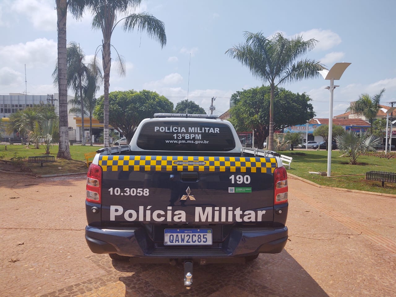 Polícia Militar cumpre mandado de prisão durante atendimento de ocorrência em Paranaíba