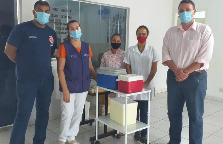 Cassilândia recebe mais 350 doses de vacina contra a Covid-19