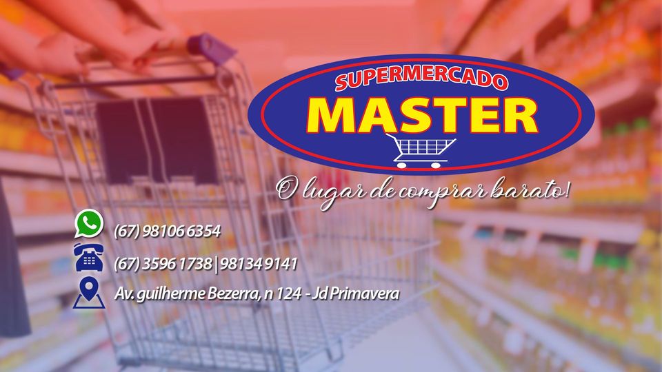 Hoje é dia de promoção no Supermercado Master