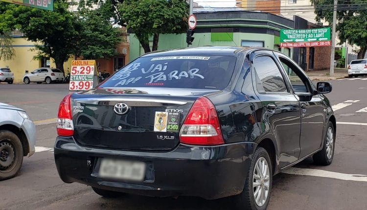 Em protesto contra gasolina cara, motoristas desligam apps por 24 horas nesta quarta em Campo Grande