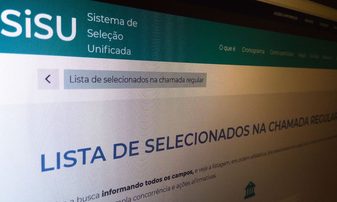 Sisu: terminam hoje os prazos para matrículas na primeira convocação