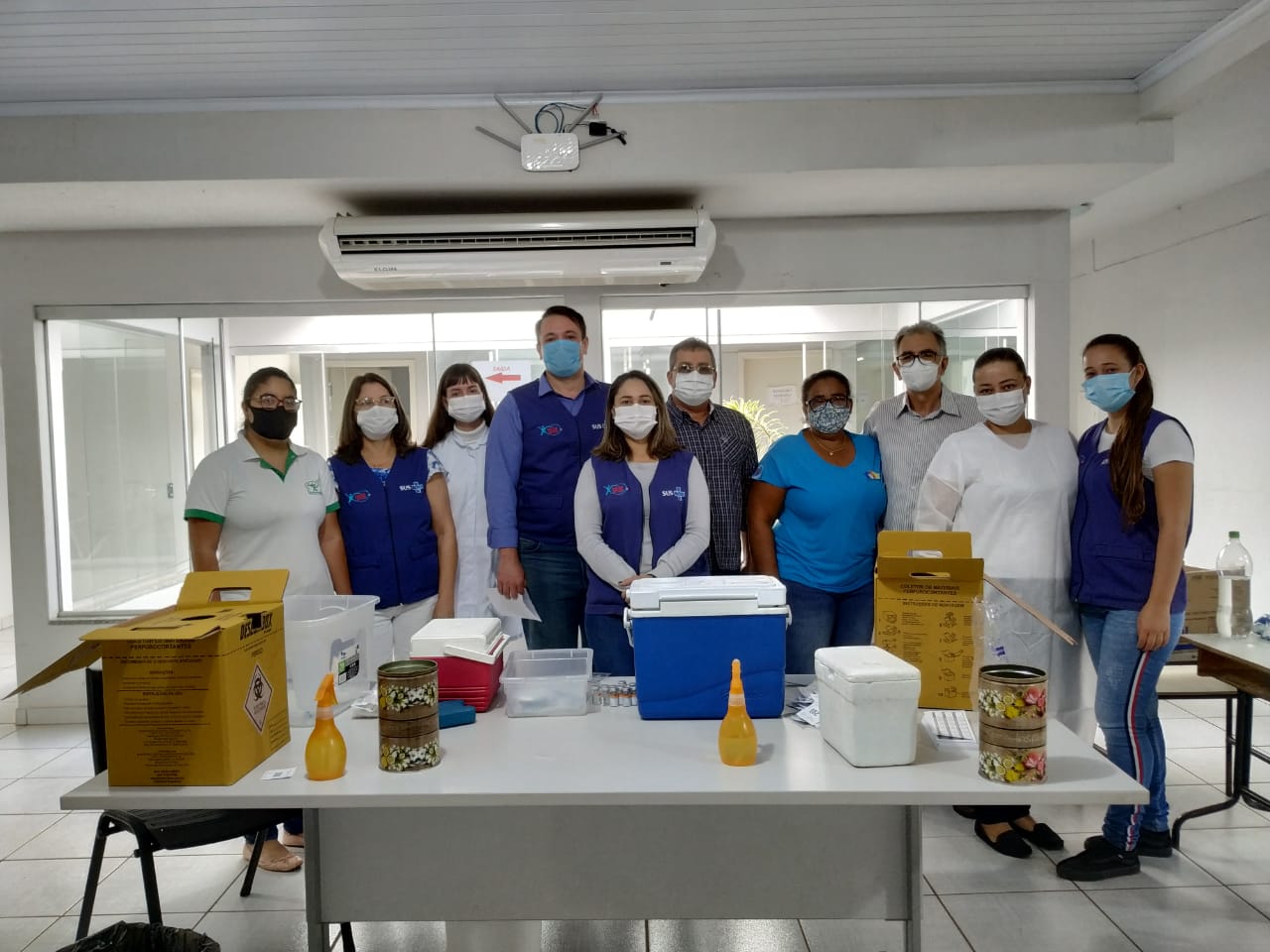 Vacinação em Cassilândia nesta quarta-feira 18 de maio.