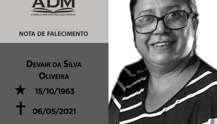 Morre nesta quinta-feira Devair da silva Oliveira