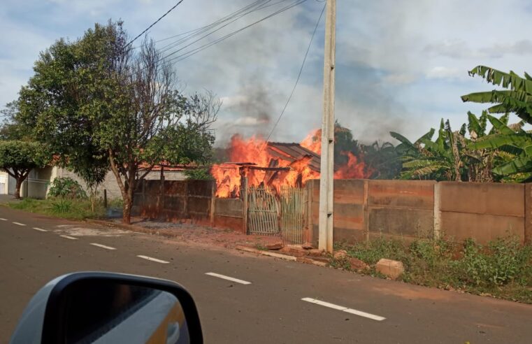 Em menos de uma semana, Polícia Militar atende a segunda Ocorrência de Incêndio em Cassilândia.