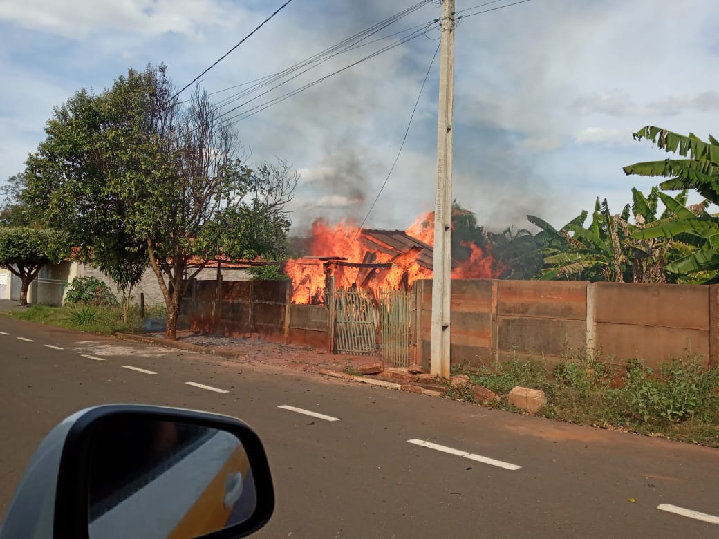 Em menos de uma semana, Polícia Militar atende a segunda Ocorrência de Incêndio em Cassilândia.