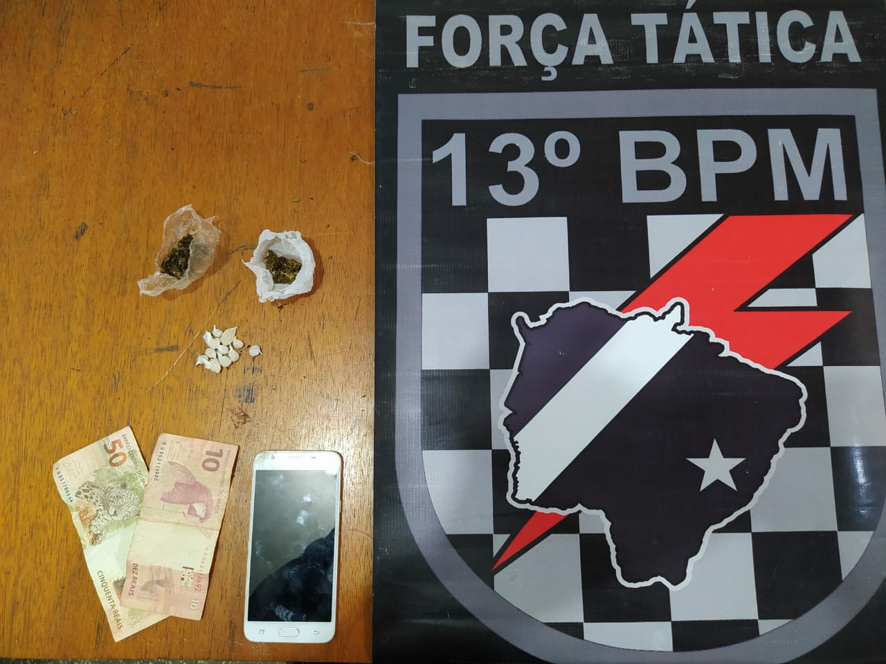 Polícia Militar prende homem por Tráfico de Drogas em Paranaíba