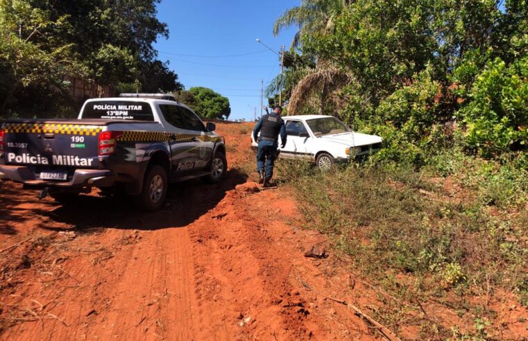 Polícia Militar prende, na Vila Tamandaré, autores de furto de veículo em Cassilândia