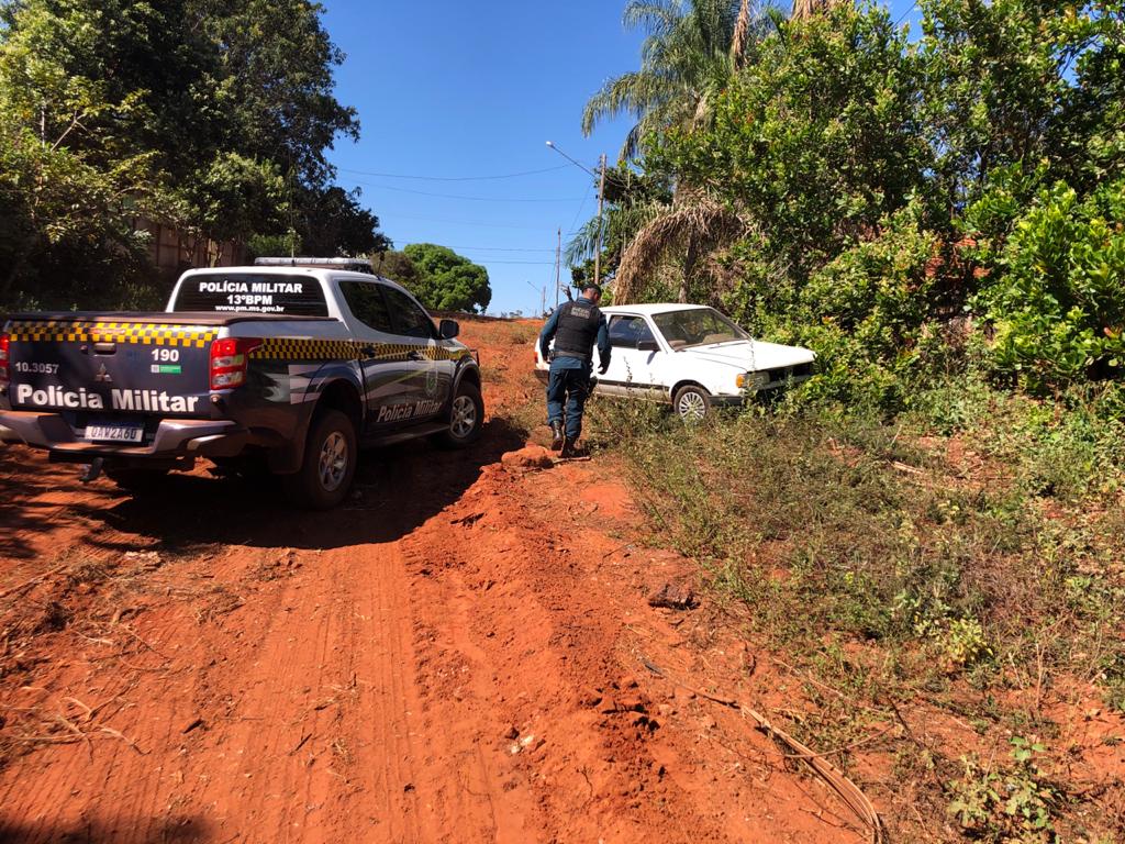 Polícia Militar prende, na Vila Tamandaré, autores de furto de veículo em Cassilândia