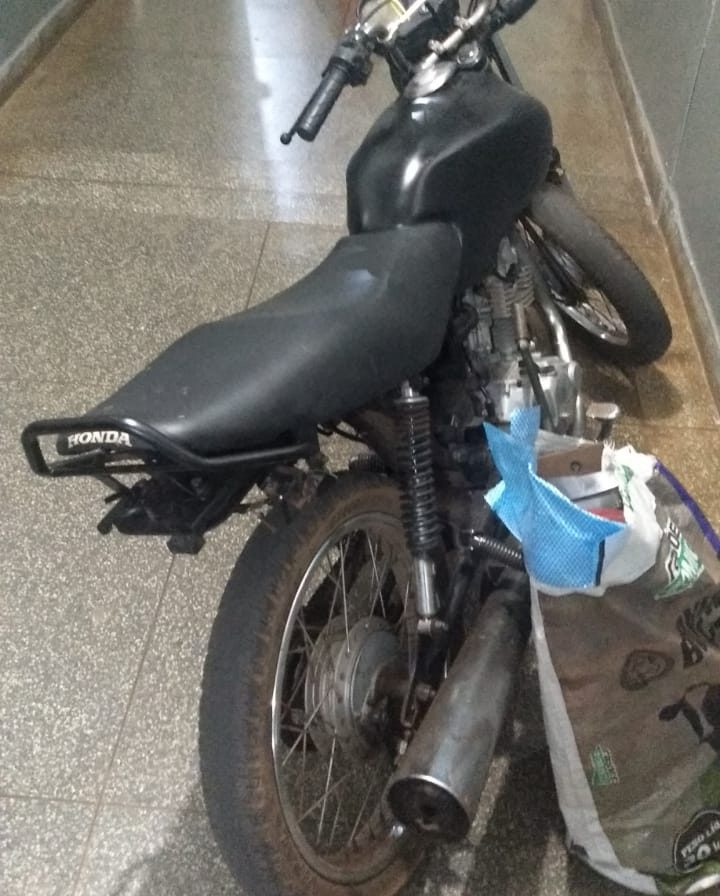 Polícia Militar recupera motocicleta furtada e prende receptador em Paranaíba