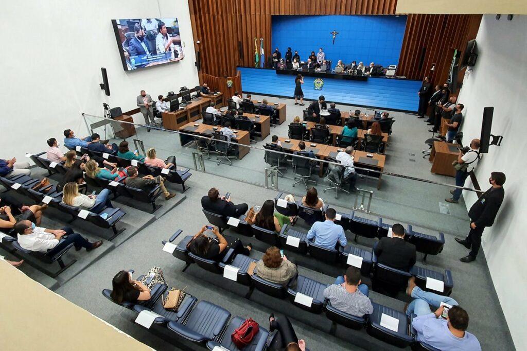 Secretário de Saúde de Cassilândia participa de reunião com Ministro da Saúde, Marcelo Queiroga, na Assembléia Legislativa, em Campo Grande