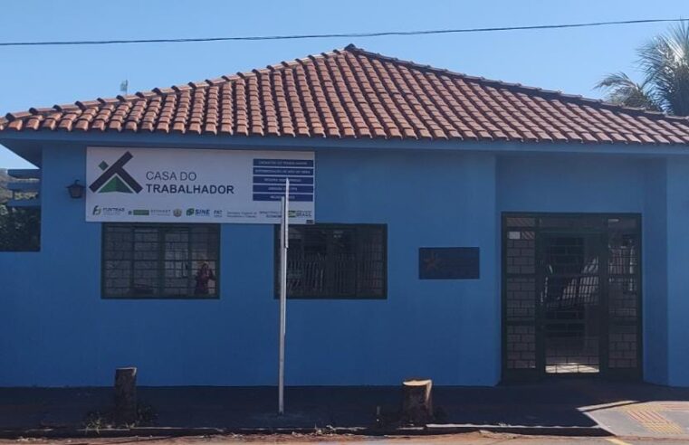 Casa do Trabalhador e Secretaria de Desenvolvimento estará atendendo em um novo local