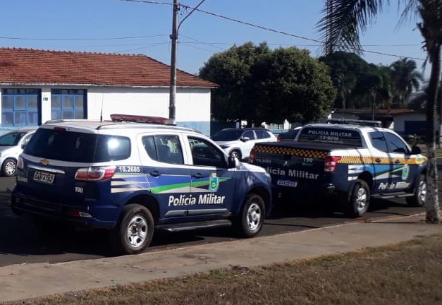 Em Paranaíba, Polícia Militar prende homem por ameaçar de morte um casal e por cometer vias de fato