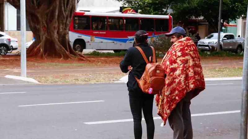 Final de semana será marcado por chuvas isoladas e volta do frio a MS