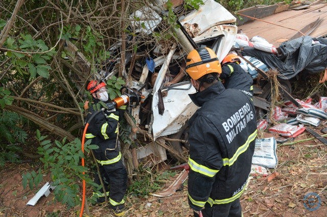 Grave acidente deixa um morto na Serra da Alegria, em Rio Verde