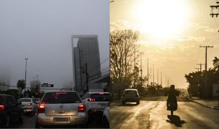 Extremos no clima: MS tem alerta de chuva com granizo no sul e tempo seco de deserto no leste