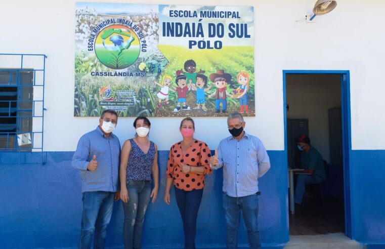 Vice-Prefeito Valdecy Costa e o vereador Nelson do Cac visitaram Indaiá do Sul