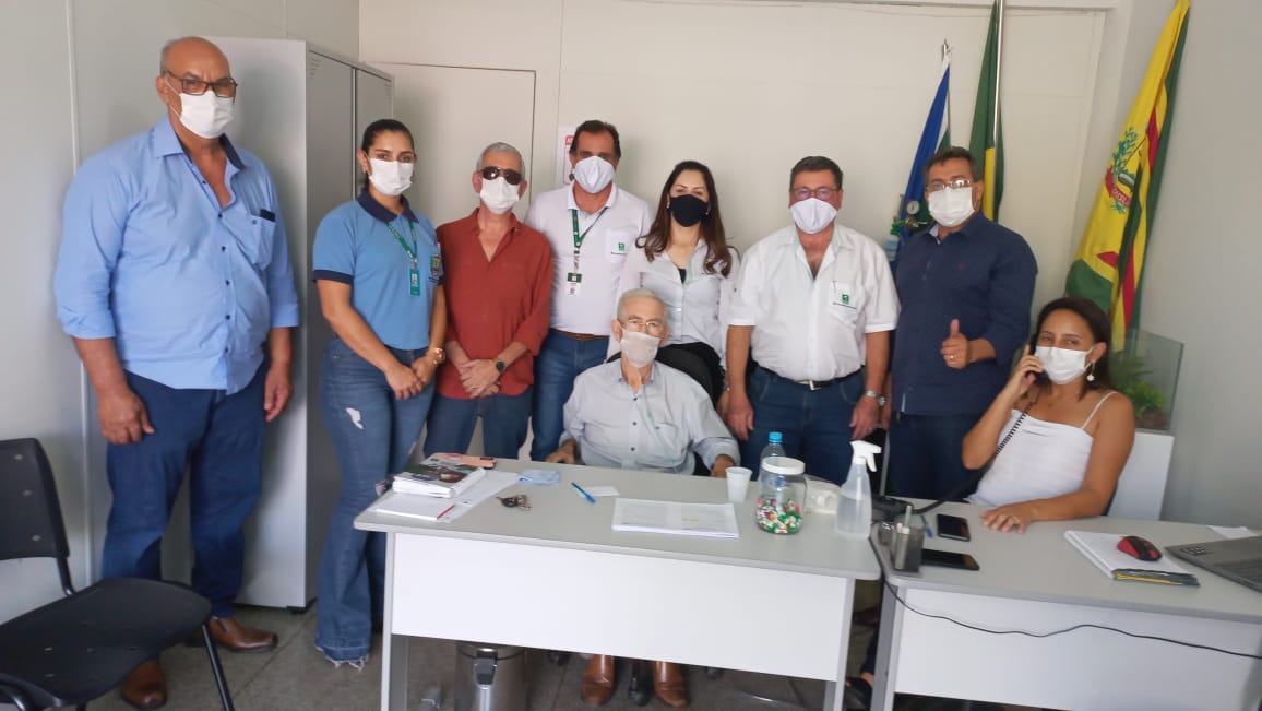 Prefeitura Municipal de Cassilândia – MS, recebe visita de profissionais da indústria Nardini de Aporé Go.