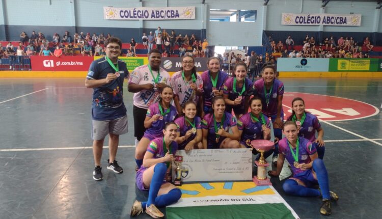 Chapadão do Sul é campeão da Copa Morena Futsal feminino