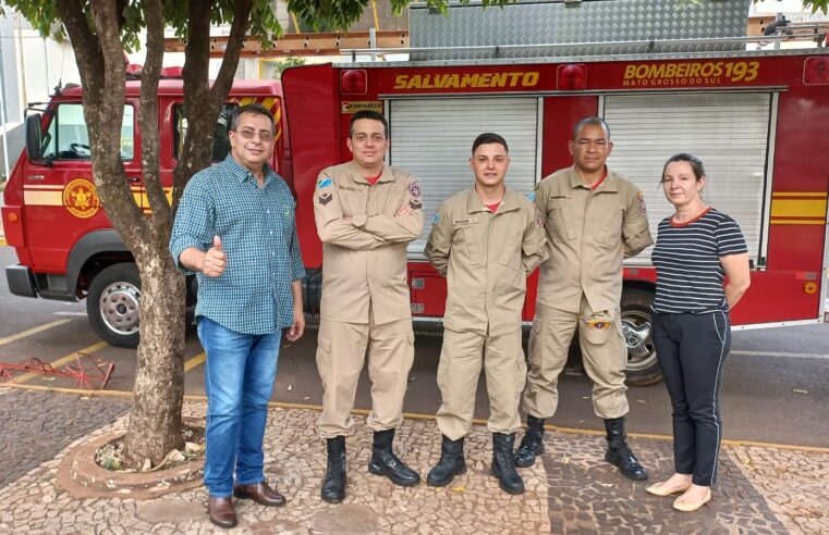 CORPO DE BOMBEIROS É UMA REALIDADE EM CASSILÂNDIA