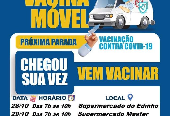 Campanha de vacinação contra covid-19 continua nesta quinta-feira (28)