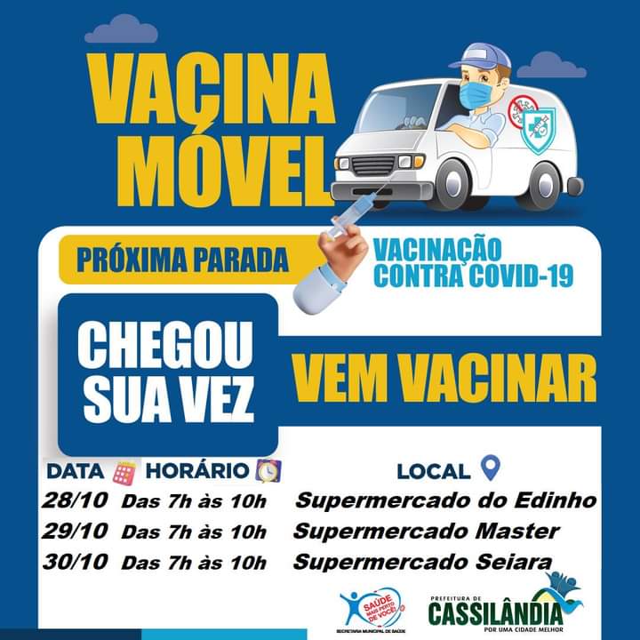 Campanha de vacinação contra covid-19 continua nesta quinta-feira (28)