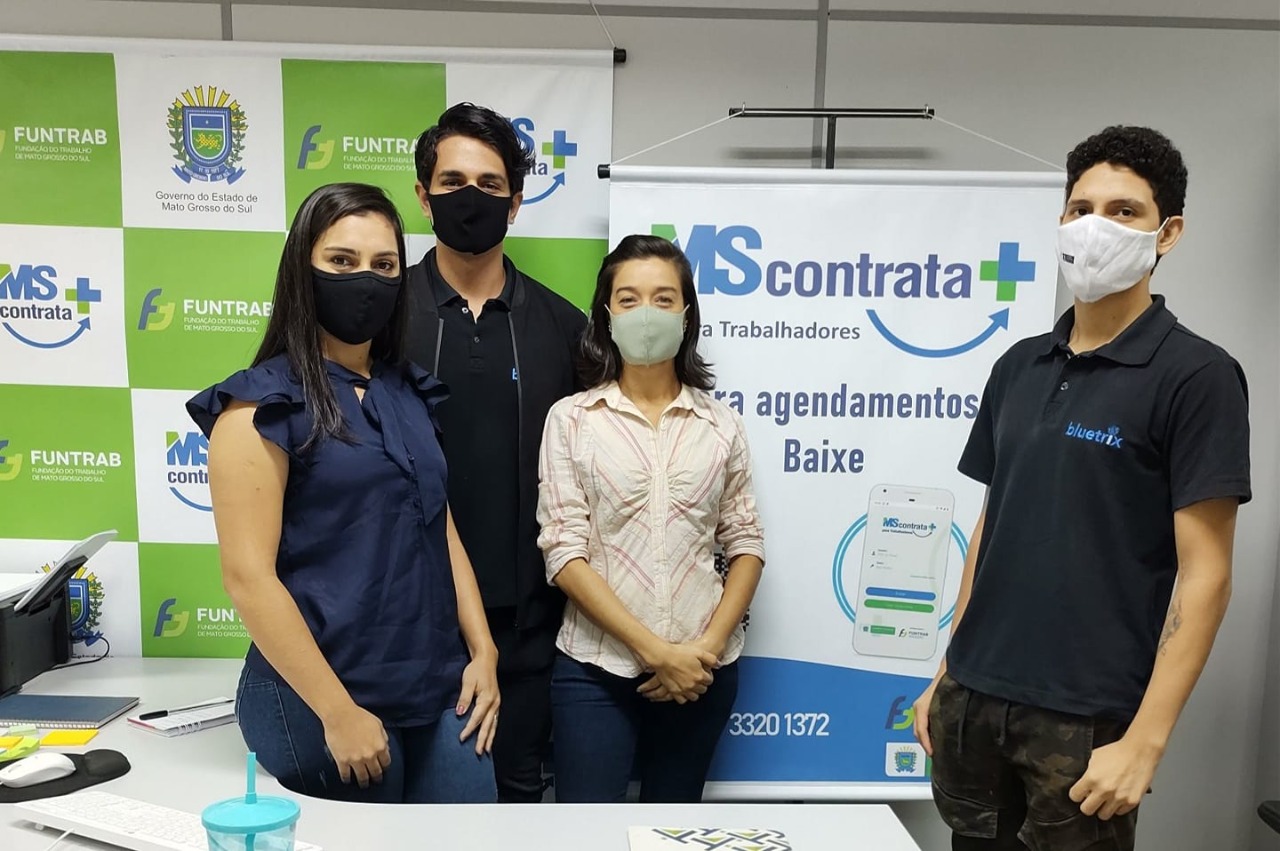 Trabalhadores de Cassilândia podem agendar atendimento para seguro desemprego e cadastro de currículo pelo aplicativo MS Contrata+