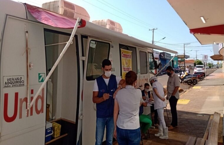 Neste feriado, saiba aonde estará o Vacina-Móvel em Cassilândia