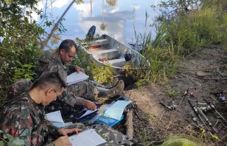 PMA de Cassilândia prende e autua em R$ 2,8 mil quatro infratores por pescar durante a piracema e apreende pescado e petrechos de pesca