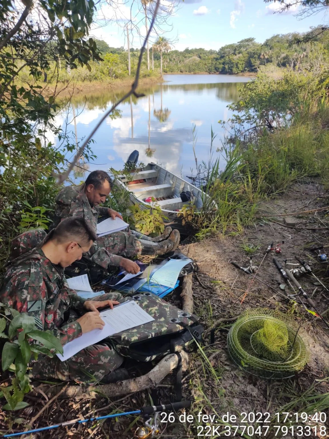 PMA de Cassilândia prende e autua em R$ 2,8 mil quatro infratores por pescar durante a piracema e apreende pescado e petrechos de pesca