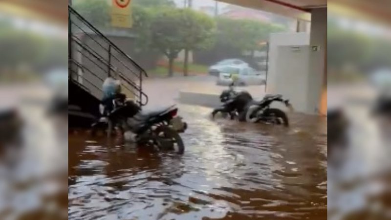 Campo Grande registra 100 milímetros de chuva em apenas três horas, aponta Inmet