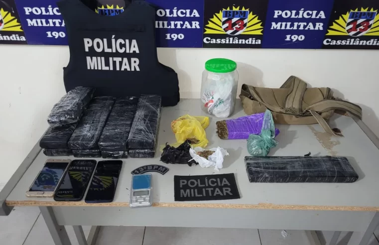 Operação Carnaval – Em Cassilândia, Polícia Militar prende 04 indivíduos em flagrante por Tráfico de Drogas