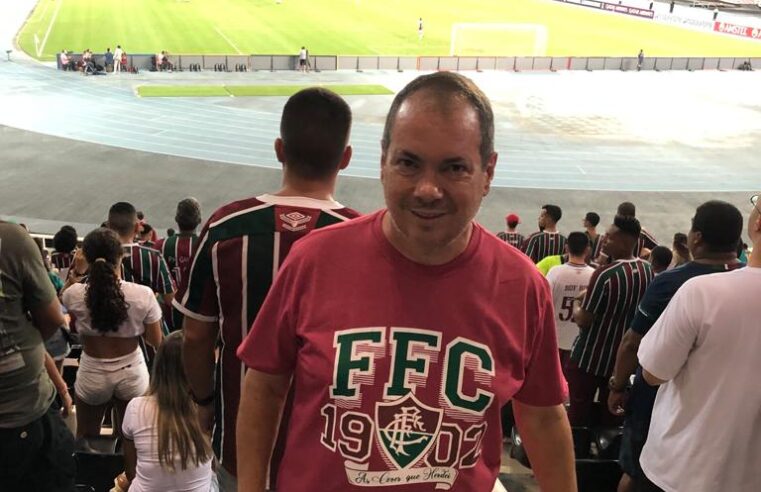 Um parceiro do nosso site e empresário na região esteve na vitória do Fluminense na Libertadores da América