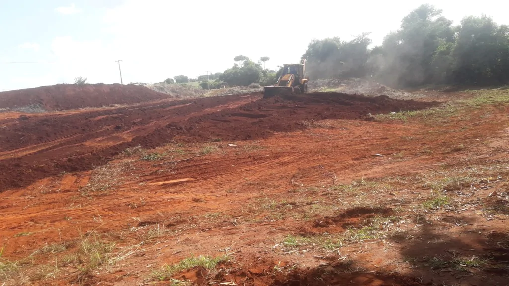 Pista de Motocross no Salto do Rio Aporé está sendo reconstruída