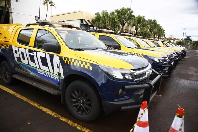 Polícia Militar Rodoviária recebe 12 viaturas novas e 22 fuzis para reforçar fiscalização de trânsito em MS