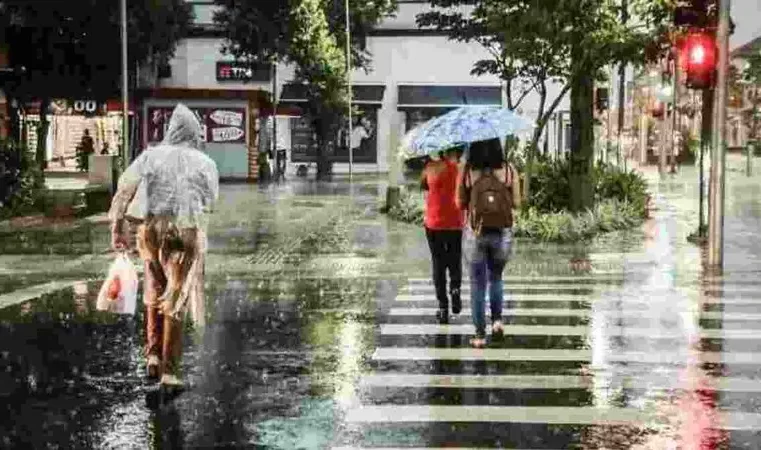 Inmet emite alerta de tempestade em 37 municípios de MS neste sábado