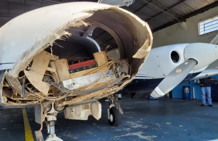 Piloto que fez pouso de emergência em Paranavaí é preso ao voltar para buscar avião