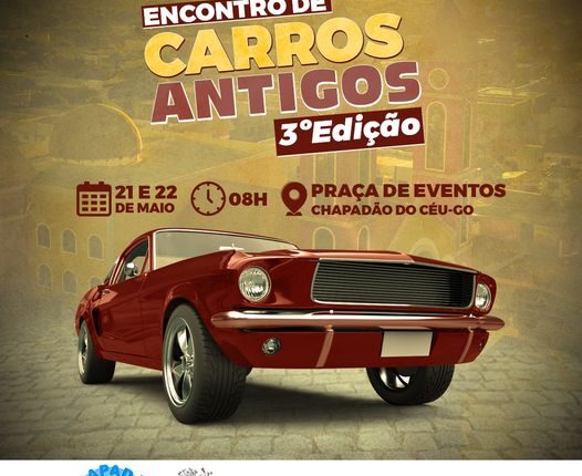 3º Encontro de Carros Antigos de Chapadão do Céu