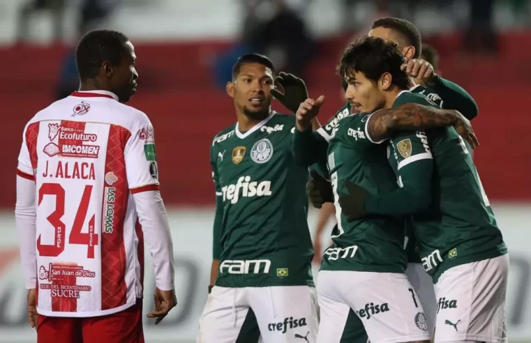 Palmeiras massacra Petrolero e garante vaga antecipada às oitavas da Libertadores