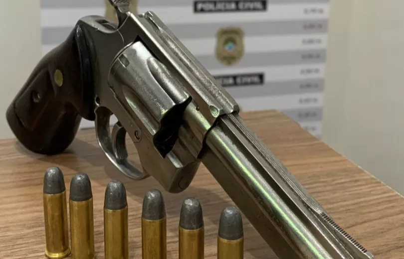 Adolescente com passagem por homicídio é apreendido com arma de fogo em Chapadão do Sul