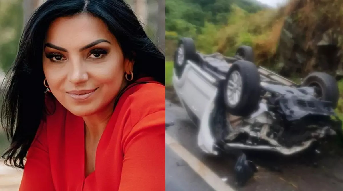 Cantora gospel Eyshila sofre grave acidente de carro e desabafa: ‘Grande livramento’