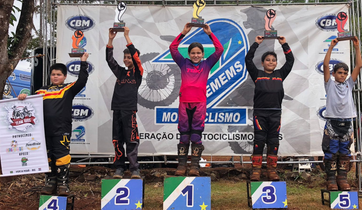 Disputas off-road movimentam Cassilândia durante 3ª etapa do Motocross