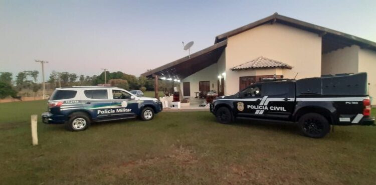 Dupla é presa após fazerem um “limpa” em residência na zona rural de Cassilândia