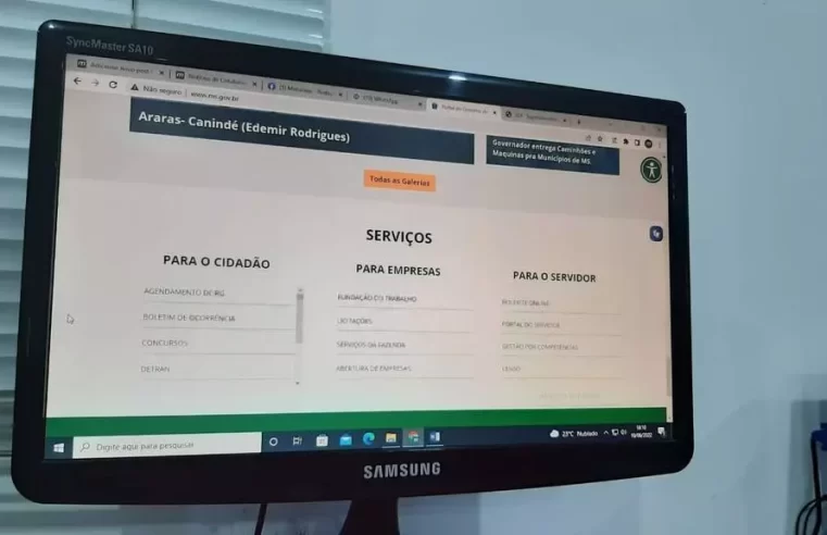 Sites do governo estarão fora do ar para manutenção neste sábado em MS