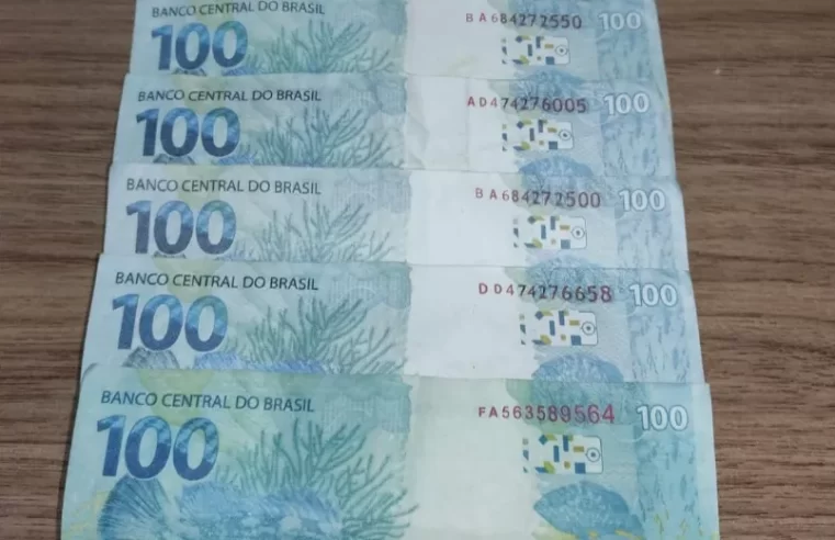 Homem é preso após passar notas falsas de 100 reais durante Exposul em Chapadão do Sul