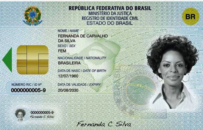 Nova Carteira de Identidade Nacional começa a ser emitida hoje