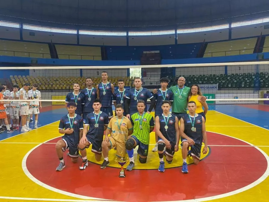 Equipe masculina de Três Lagoas é campeã da XI Copa Pantanal de Voleibol